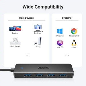UGREEN CM219 4-Port USB 3.0 HUB