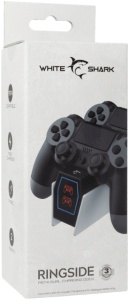 WHITE SHARK PS4 Ringside dock za punjenje dva PS4 kontrolera - Img 1