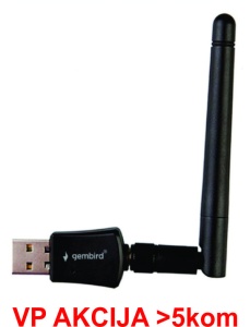 WNP-UA300P-02 **Gembird High power USB wireless adapter 300N, detachable antena, RF pwr <20dBm (656) - Img 3