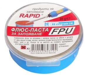 x-Fluks pasta za lemljenje 30 gr Fluks-FPU30G