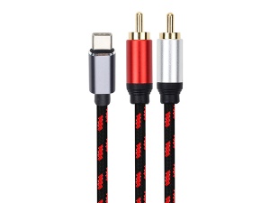 Xwave Audio kabl Tip C na 2 RCA 1,5m - Img 3