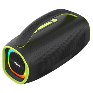 Xwave B Happy black Bluetooth zvučnik v5.3/TWS/70W/USB-C/Aux-Line In/RGB-LED/4000mAh