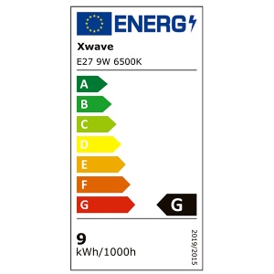 Xwave E27 9W 6500K LED Sijalica,700Lm,220V,Hladno Bela - Img 2