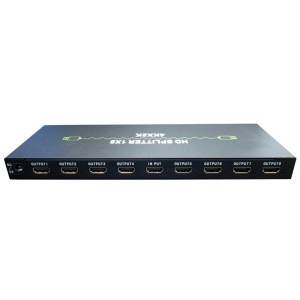 Xwave HDMI spliter 1x In na 8x Out 4Kx2K Active,1-in 8-out - Img 1