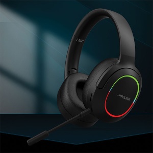 Xwave L800 black Bluetooth slušalice stereo sa mikrofonom/v5.3/FM/Aux/microSD - Img 4