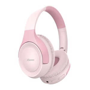 Xwave MX100 pink Bluetooth slušalice stereo sa mikrofonom/v5.3/FM/Aux/microSD - Img 2