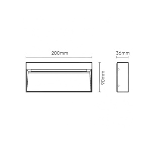 Zidna LED lampa 5.6W - Img 2