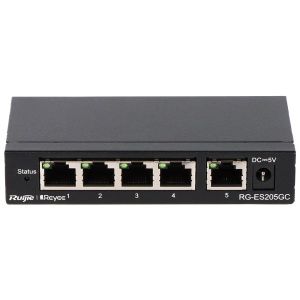 10/100/1000 5-port Reyee RG-ES205GC L2 upravljiv Cloud svič