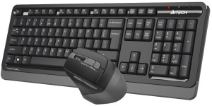 A4-FG1035 A4Tech Fstyler Bezicna tastatura YU-LAYOUT + bezicni mis USB, Grey - Img 1