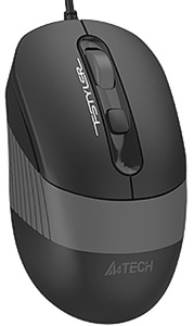 A4-FM10T A4Tech Fstyler opticki mis 2.4Ghz, 125Hz/600-1600Dpi, 108mm, Silent, 4-but, USB-C/A, GREY - Img 3