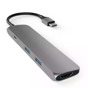 Adapter-konverter TIP-C - HDMI/2xUSB3.0/SD/Micro SD - Img 1