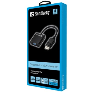 Adapter Sandberg DisplayPort - VGA 508-43 - Img 2