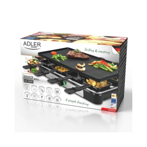 ADLER AD6616 RACLETTE GRIL 42x23CM 1400W - Img 2
