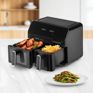 AirFryer Ufesa Storm/bezuljna/dupla posuda/zapremina 9L(5.5L+3.5L)8 programa - Img 2
