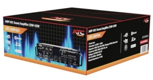 Audio pojacalo ATC AMP-301 2x25W, USB/SD/FM/MIC/Display/ECHO/Bluetooth, FM: 87.5MHz-108.5MHz, 4-16om - Img 3