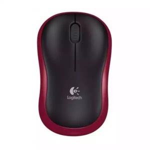 Bežični miš Logitech M185 1000dpi, crveni - optički - Img 1
