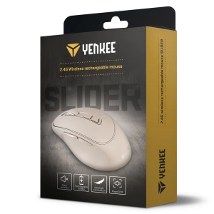 Bežični miš YENKEE YMS 2080BG WL SLIDER bež - Img 4