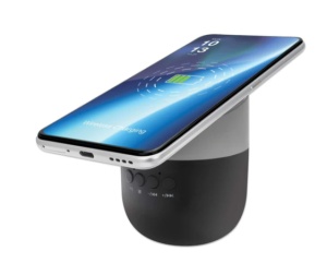 Bluetooth zvučnik sa postoljem za punjenje Manhattan 165051, black - Img 3