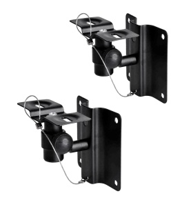 CABLETECH Metalni zidni nosač za zvučnike set 2 kom nosivost do 6 kg UCH0004