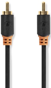 CABW24170AT20 Digitalni audio kabl, RCA muški, Pozlaceni, 2,00 m, Antracit - Img 2