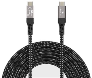 CCBP-USB4-CMCM240-0.5M Gembird Premium kabl za punjenje i prenos podataka,40 Gbps,240W,0.5m - Img 3