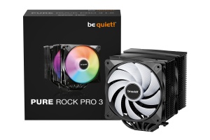 CPU Cooler Be quiet ARGB Pure Rock PRO 3 LX BK043 (AM4,AM5,1200,1700)/TDP-250W - Img 1