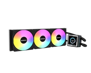CPU hladnjak Raidmax INFINITAS LM360 ARGB LCD 2.73" Black, LM360BK