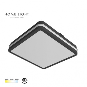 Crna LED plafonjera 18W, promenljiva boja svetla - Img 5