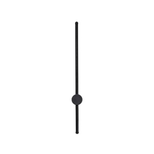 Crna zidna LED lampa 12W 3000K IP20 - Img 2