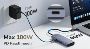 Cudy UH606 6-In-1 USB-C Hub with Gigabit Ethernet Port - Img 3