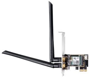 Cudy WE3000 AX3000 Wi-Fi 6 + Bluetooth5.2 PCI Express Adapter 2.4+5Ghz, 2x5dBi detachable antenna - Img 3