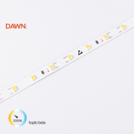 DAWN LED TRAKA HL 2835-60-WW 12V IP20 (5met, 4.8W/m, 8mm) - Img 2