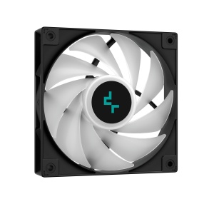 DeepCool AG400 DIGITAL ARGB 4xHeat Pipe, Real-TimeCPU Screen, 220W 120mm 2100rpm 76CFM, BK Intel/AMD - Img 3