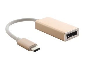 E-GREEN Adapter USB 3.1 tip C (M) - Display Port (F) metalni