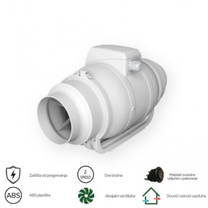 ERA VENTILATOR TYPHOON 100 TURBINA - Img 3