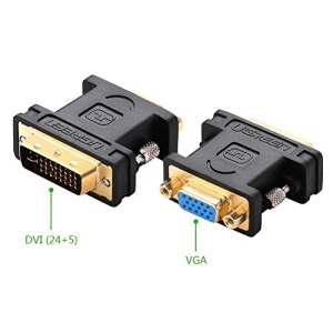 FAST ASIA Adapter DVI-I (M) - VGA (F) crni - Img 2
