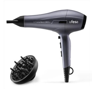 Fen za kosu Ufesa X-Threme Boost/snaga 2600W/crna - Img 1