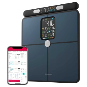 Fitnes smart vaga Sencor SBS 9102BK/LCD/crna