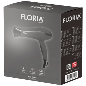 Floria Fen za kosu, 2000 W, Sivi - ZLN8986 - Img 2