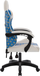 Gaming stolica Defender Legas belo plava - Img 4