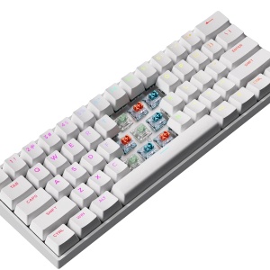 Gaming tastatura MCHOSE Ace 60 Pro Magnetic Switch White - Img 3
