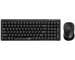 GENIUS LuxeMate Q8100 Wireless USB YU crna tastatura + miš