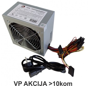 GMB-500-12 bez kutije ** Gembird napajanje 500W 12cm FAN, 20+4pin, 4pin12V, 2xSATA 2xIDE 4-pin (942) - Img 3