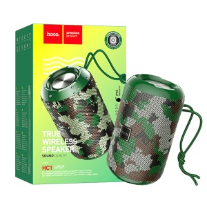 hoco. Bežični zvučnik BT "HC1 Trendy sound" zvučnik - HC1 Camouflage Green
