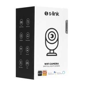 IP kamera S-LINK SL-IND02 3.0MP/PTZ/WiFi/TF/Tuya - Img 2