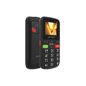 IPRO F189 black Feature mobilni telefon 2G/GSM/1000mAh/32MB/BT/Wifi FM/DualSIM/Srpski jezik - Img 2
