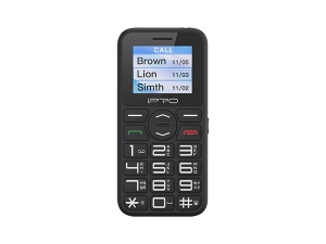 IPRO Senior F183 black Feature mobilni telefon 2G/GSM/800mAh/32MB/DualSIM/Srpski jezik - Img 4