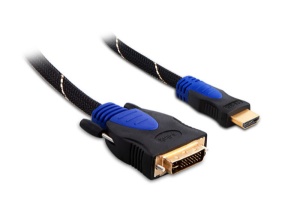 Kabl S-link SLX-310 HDMI na DVI 24 + 1M Gold 1,5m - Img 1