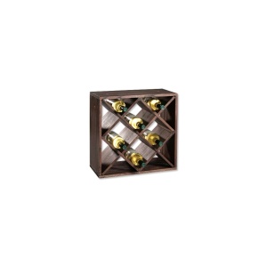 KESPER KSP69244 POLICA ZA VINO BOROVO DRVO FSC 20 BOCA 50X50X25CM - Img 2