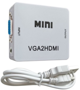 Konverter * mini VGA na HDMI VGA2HDMI - Img 3